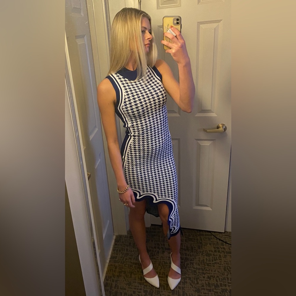 PH5 Lydia Wavy Asymmetric Dress Size Small